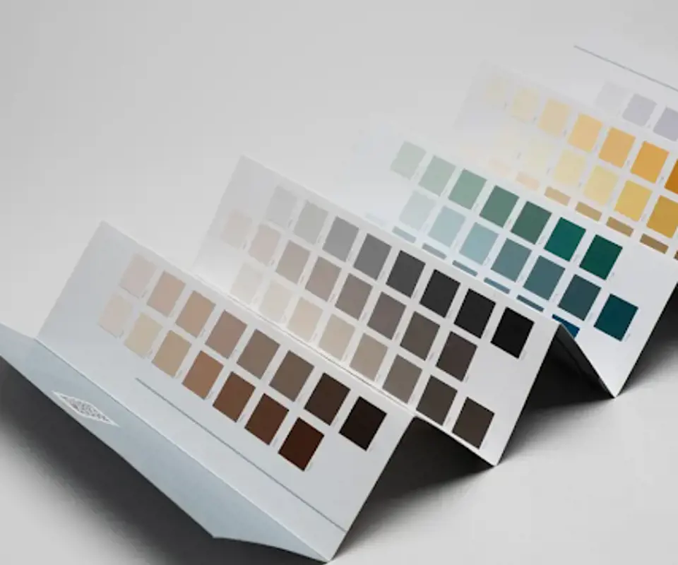 Custom building grout chart