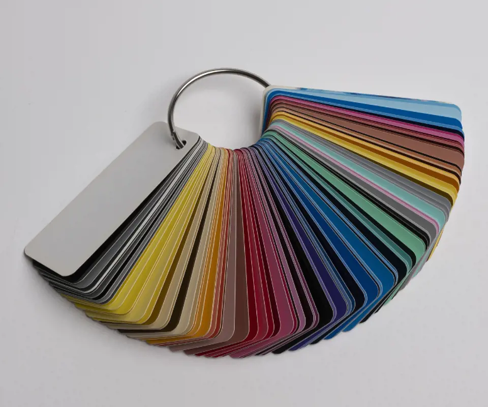 color fan decks